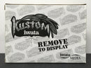 Kustom Eclipse HP-KCS Gravity Feed 0.35 mm Dual Action Airbrush