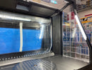 Water Curtain Spray Booth Triple Fans with LED Kit Signature Black Version E600