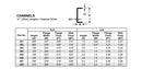 35 cm Opaque White Polystyrene Channels 聚苯乙烯C字型槽條