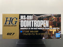 HGUC 1/144 No. 027 MS-09F Dom Tropen Principality of Zeon Mass Productive Valiant Mobile Suit