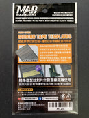 Photo-Etched Guiding Tape Templates [M] - 遮蓋膠帶切割型版 [中] MT23