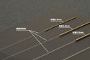 New C-Pipe (Brass) [Small] 空心 中空金屬銅管 [細] OP-561 ~ OP-566