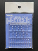 H-Eyes [1] Standard Size (Round) 機器人 人型專用透明眼睛膠片組 (圓) [1] OP-251 ~ OP-714