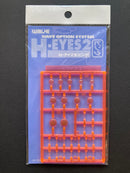 H-Eyes [2] Large Size (Round) 機器人 人型專用透明眼睛膠片組 (圓) [2] OP-254 ~ OP-717