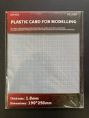 HIPS Plastic Card with Printed Scale for Modeling 模型改造高抗衝聚苯乙烯膠板