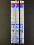Plastic Beams - Triangle 2 mm, 3 mm & 5 mm 塑膠三角棒 (實心 - 白色)