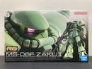 RG 1/144 No. 04 MS-06F Zaku II Principality of Zeon Mass Productive Mobile Suit