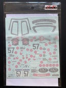 1/24 Scale Kit: Nori-P House Group N Version Decal Set for Hasegawa Honda Civic EG6 SK-24034
