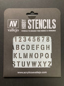 Hobby Stencils - 模型遮噴板 模板 鏤空範本