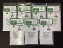 1.0 mm Opaque White Thick Polystyrene Square Tile Sheets 15 cm x 30 cm 聚苯乙烯方形瓷磚瓦片板