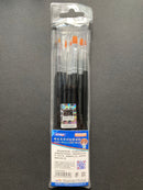Modeling Brush Standard Set ~ Synthetic Resin Bristles 模型專用高級面相筆套裝 UA90024