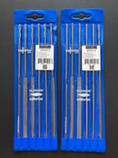 Premium Needle Files LA2445 200 mm Set of 6 pcs.