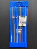 Premium Needle Files LA2443 160 mm Set of 6 pcs.