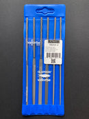 Premium Needle Files LA2443 160 mm Set of 6 pcs.